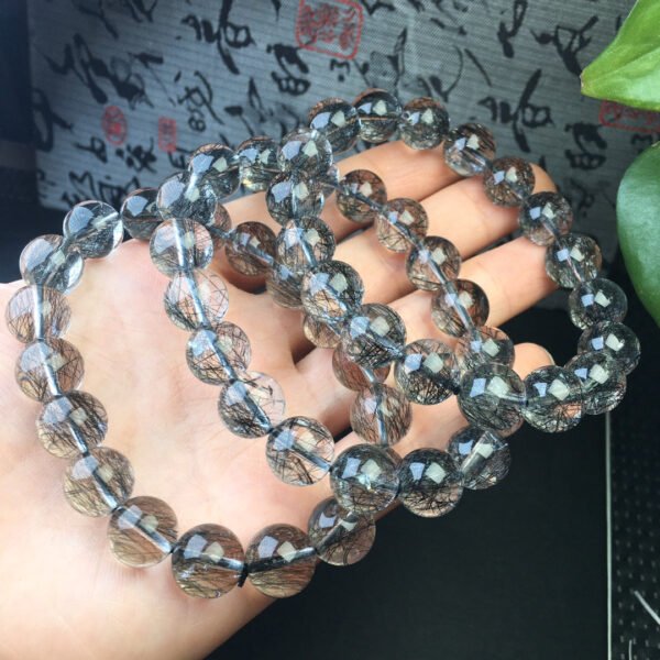 Black haired single loop bracelet 💕 Specification 9-12mm ✨1110507155