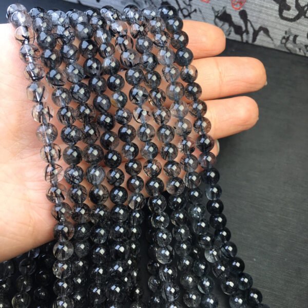 Black hair multi loop bracelet 💕 Specification 6mm1111085133