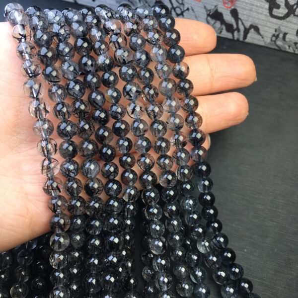 Black hair multi loop bracelet 💕 Specification 6mm1111085133