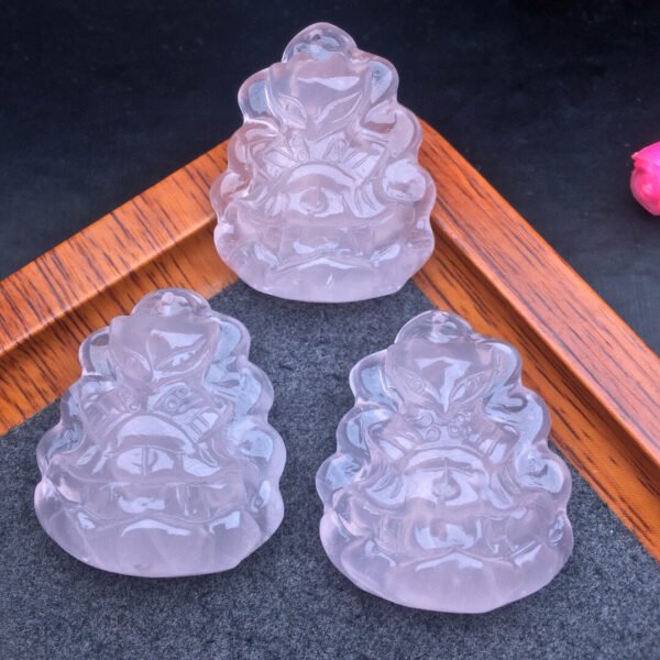 Pink crystal nine tailed fox pendant small piece 💕 Specifications 29 × 34mm1111018558