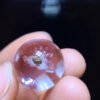Natural calcite crystal, intermediate crystal 🌈 Rainbow round bead single bead, specification: 17.5mm1111198556