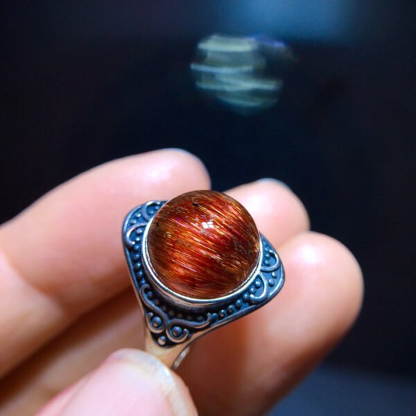 Natural copper crystal ring, specification: 12.1/12mm11113998166