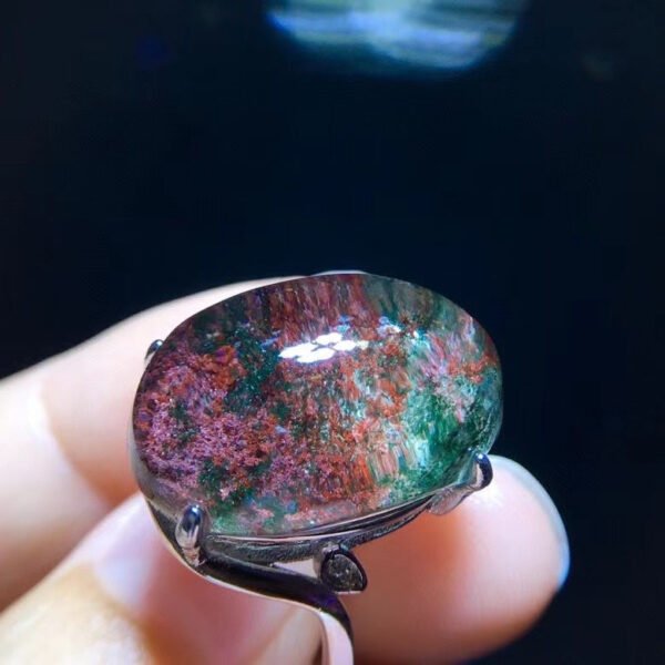 Natural Color Ghost Four Seasons Ring, Size 22/14.6mm1111238488