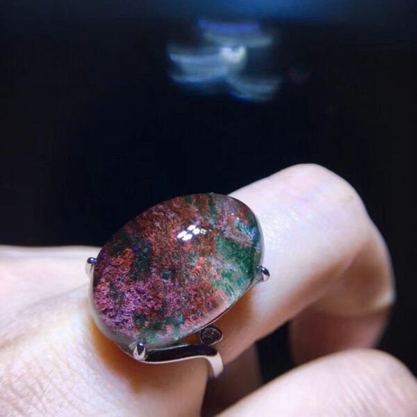 Natural Color Ghost Four Seasons Ring, Size 22/14.6mm1111238488