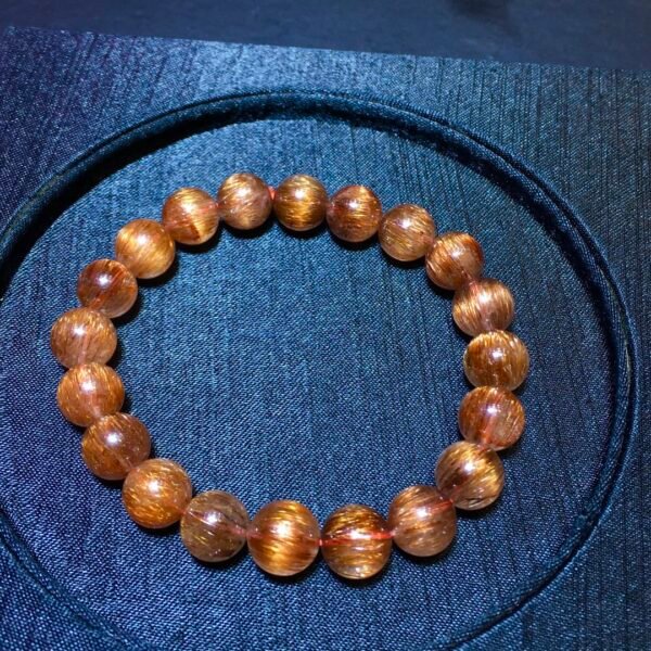 Natural copper crystal bracelet, size 10mm1111898177