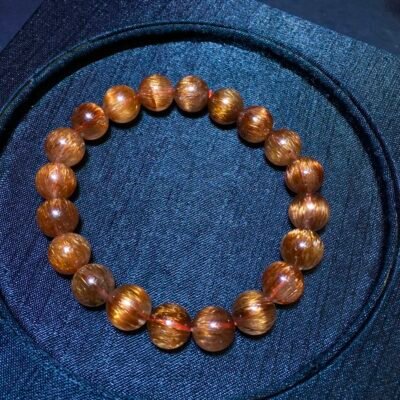 Natural copper crystal bracelet, size 10mm1111898177
