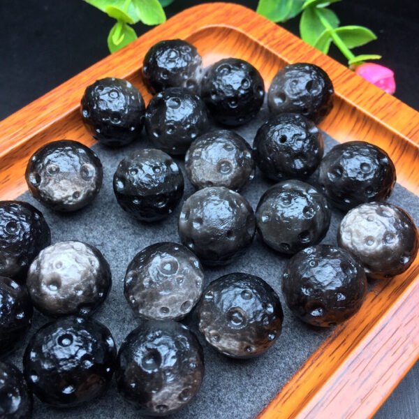 Silver Yaoshi Meteorite Planet Piece 💕 Specification 14mm ✨1113004.5199