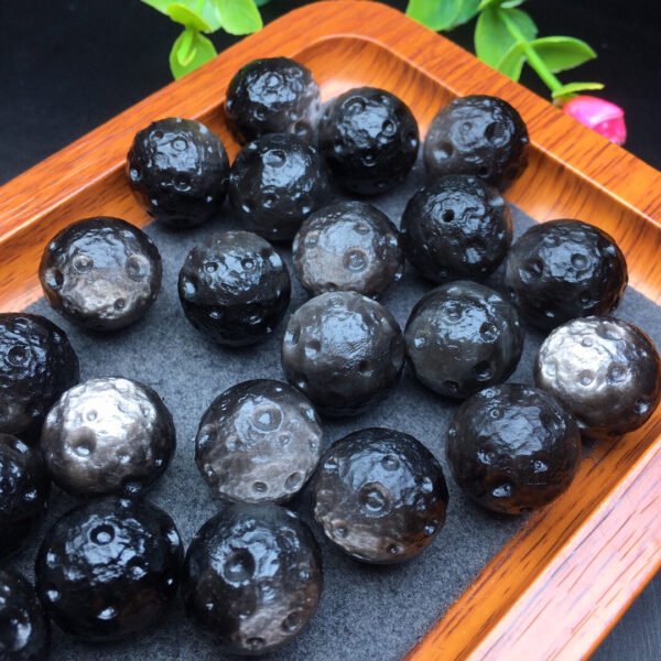 Silver Yaoshi Meteorite Planet Piece 💕 Specification 14mm ✨1113004.5199