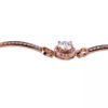 Classic Mosan diamond bracelet, main stone about 1 carat, round 6.5mm1114130462
