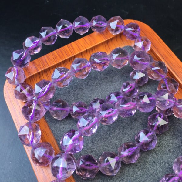 Amethyst Faceted Bracelet 💕 Specification 10mm ✨1115040489