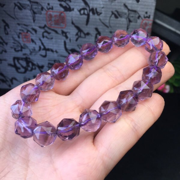 Amethyst Faceted Bracelet 💕 Specification 10mm ✨1115040489