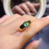 Columbia emerald ring, main stone size 5 * 7mm,1115290844