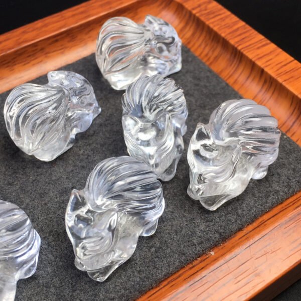 White crystal fox accessories 💕 Specification 24 × 16mm1116017488