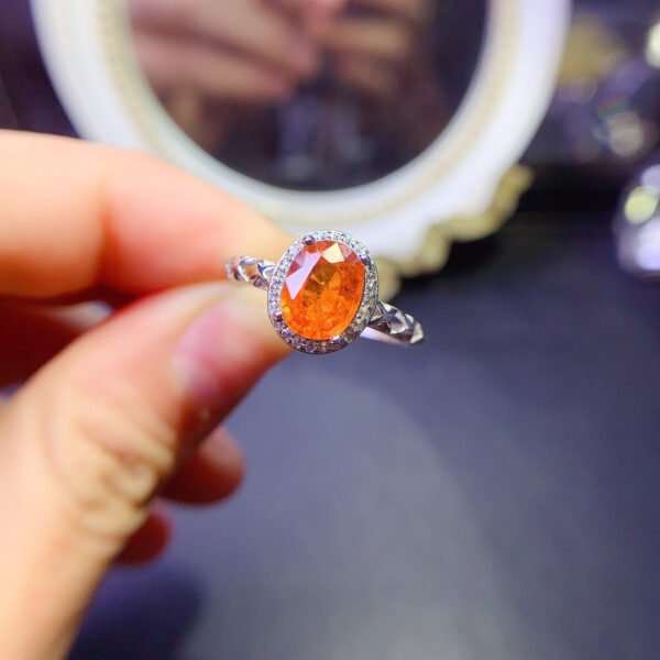 Pure natural Fanta ring, main stone 6 * 8mm,1116325599