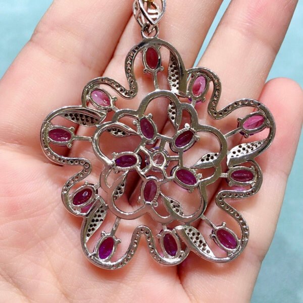 Natural Brazilian amethyst pendant, main stone size 4 * 6mm1118320199