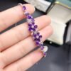 Natural amethyst bracelet, main stone 3 * 4mm1118280144
